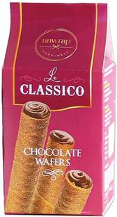 Unwrap Happiness Le Classico Chocolate Wafers | Wafer Roll | Wafers Wafer Rolls