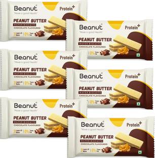 Beanut Chocolate Flavoured Waffer Biscuit, Peanut Biscuit, Crunchy & Delicious Combo Wafers