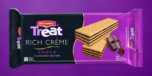 BRITANNIA Treat Rich Creme Chocolate Wafers