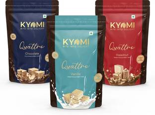 Kyomi Quattro Wafer Cubes | International taste made with Original Ghana Cocoa Powder Wafers