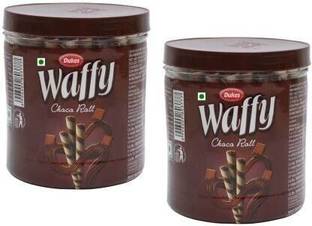 Dukes Waffy Choco Rolls 250 GRAM X 2 Wafer Rolls
