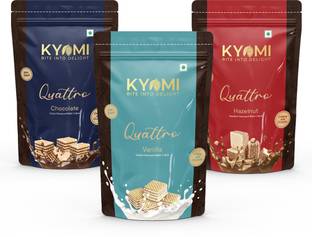 Kyomi Quattro Wafer Cubes | International taste made with Original Ghana Cocoa Powder Wafers