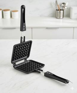 Zen Waffle-Maker-Black Waffle Maker