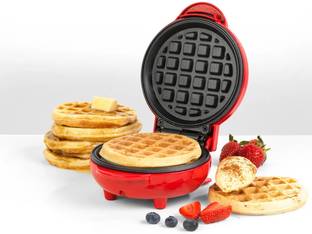 Buyerzone Compact 3-in-1 Waffle Maker - 350W Electric Non-Stick Pancake & Waffle Iron Waffle Maker