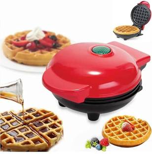 Radheshyam Electric Waffle Maker Machine | Mini Waffles Maker with Non-Stick Plates Waffle Maker