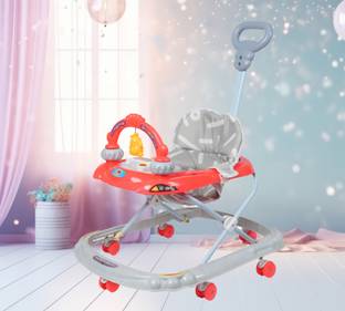 CREW4 Musical 3-in-1 Walker With Parent Rod