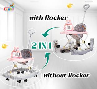 Little Funky Musical Walker & Rocker With Parent Rod