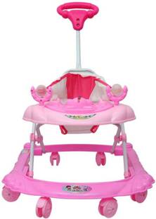 Kiddie Castle Musical 3-in-1 Walker With Parent Rod