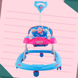 SMILEYTOYS Musical 2-in-1 Walker With Parent Rod
