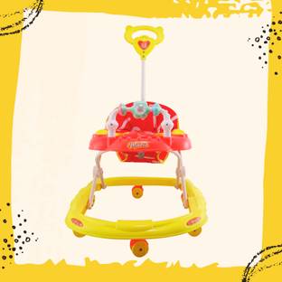SMILEYTOYS Musical 2-in-1 Walker With Parent Rod