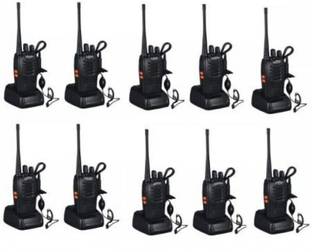 Baofeng Bf-888S With Earphone 10-Way Radios Walkie-Talkies (Pack of 10Pcs) 10Wey Bf-888S Walkie Walkie Talkie