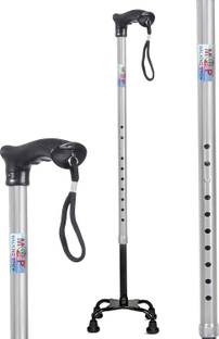 MCP FOUR LEG QUADRIPOD WALKING STICK SILVER Walking Stick