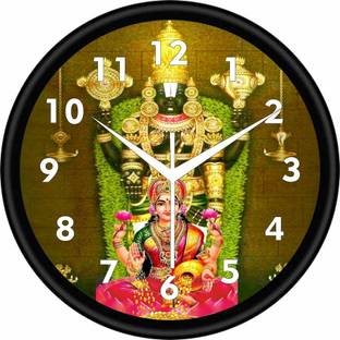 RAAVI Analog 10 cm X 16 cm Wall Clock