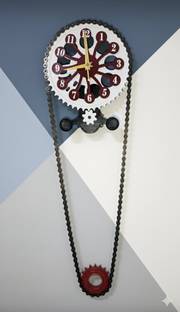 swaraenterprise Electric Clock 10 cm X 16 cm Wall Clock