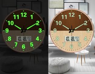 Prefact Analog-Digital 30 cm X 30 cm Wall Clock