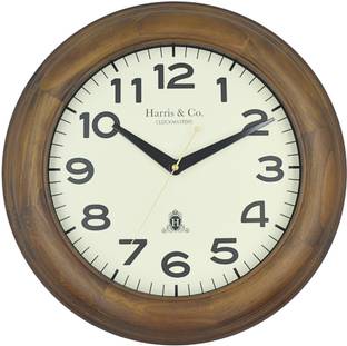 Harris & Co. Clockmasters Analog 40 cm X 40 cm Wall Clock