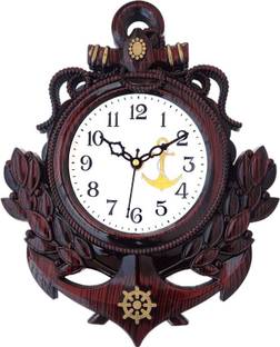 DivineCrafts Analog 31 cm X 24 cm Wall Clock