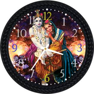 rangat craft Analog 22 cm X 22 cm Wall Clock