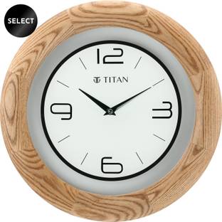 Titan Analog 31.8 cm X 31.8 cm Wall Clock