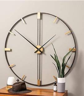 Metalsdecor Analog 60 cm X 60 cm Wall Clock