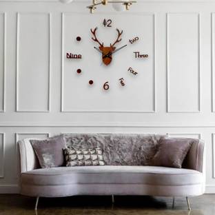 FASTQT Analog 60 cm X 60 cm Wall Clock
