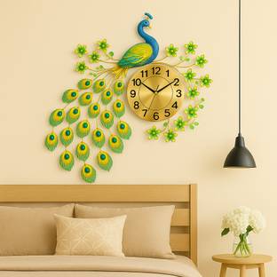 Flexi Madhav Analog 82 cm X 60 cm Wall Clock