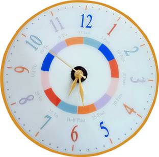 laljishree Digital 100 cm X 100 cm Wall Clock