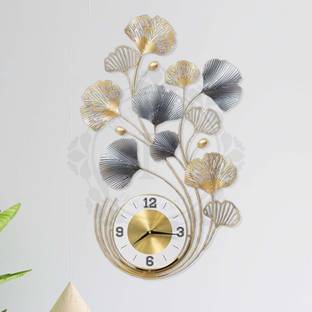 Funterest Analog 72 cm X 44 cm Wall Clock