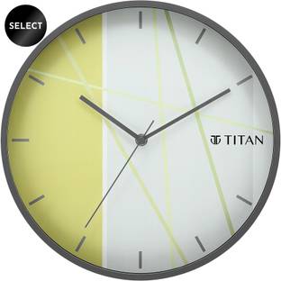 Titan Analog 30.5 cm X 30.5 cm Wall Clock