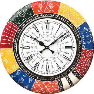 Royals Cart Analog 45 cm X 45 cm Wall Clock