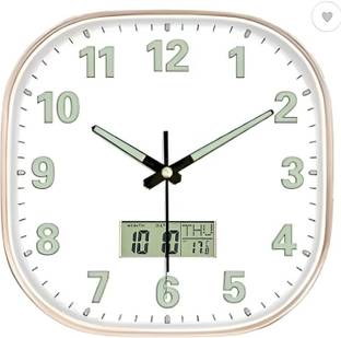WHISKET Digital 30 cm X 30 cm Wall Clock