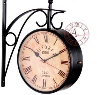 Wadhwa Times Analog 30 cm X 16 cm Wall Clock