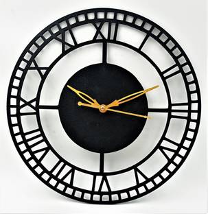 rujave Analog 27 cm X 27 cm Wall Clock