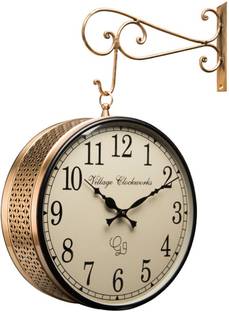 kamdhenu art and craft Analog 20 cm X 20 cm Wall Clock