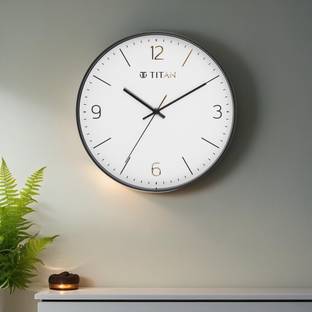 Titan Analog 30 cm X 30 cm Wall Clock