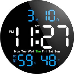 SZELAM Digital 25.5 cm X 25.5 cm Wall Clock