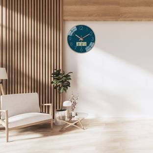 Star Work Analog-Digital 28.5 cm X 28.5 cm Wall Clock