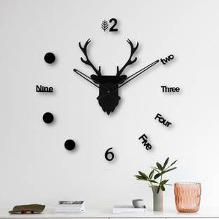 FASTQT Analog 60 cm X 60 cm Wall Clock