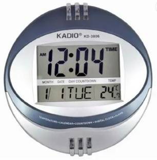 Kadio Digital 28 cm X 28 cm Wall Clock