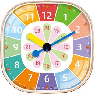 Star Work Analog 28.5 cm X 28.5 cm Wall Clock