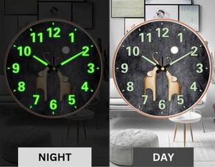 GRACIOUS MART Analog 29.5 cm X 29.5 cm Wall Clock
