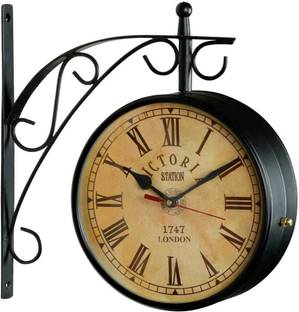 VintCraft Analog 20 cm X 20.8 cm Wall Clock