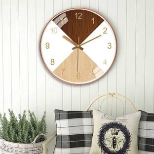 Star Work Analog 28.5 cm X 28.5 cm Wall Clock