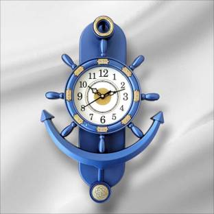 Gangaram creation Analog 35 cm X 26 cm Wall Clock