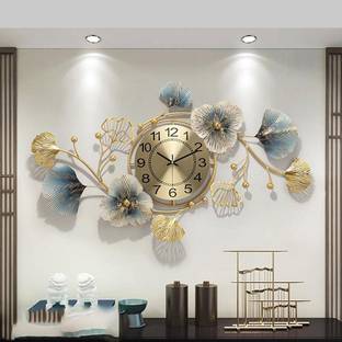 F K Metals Analog 52 cm X 82 cm Wall Clock