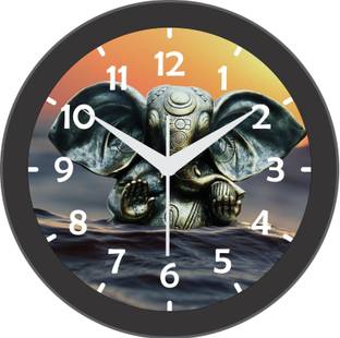 srk enterprises Analog 26 cm X 26 cm Wall Clock