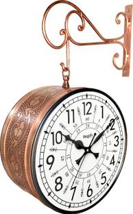 Royals Cart Analog 25 cm X 25 cm Wall Clock
