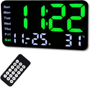 HOUSE OF COMMON Digital 10 cm X 21 cm Wall Clock
