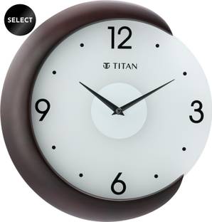 Titan Analog 32 cm X 31 cm Wall Clock