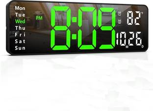 SZELAM Digital 12 cm X 38 cm Wall Clock